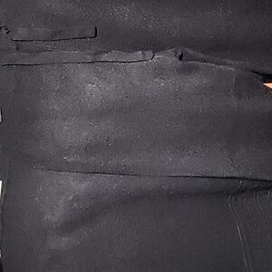 NWT S CHRISTINA BLACK VISCOSE PANT SET